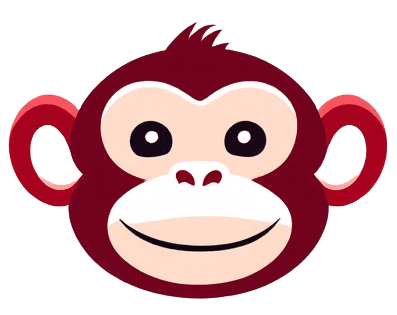 AI Monkey logo maker icon