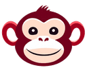 AI Monkey logo maker icon